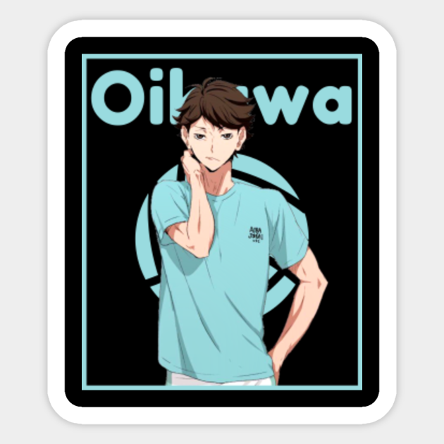 Haikyuu Aoba Johsai Oikawa Toru Anime Merchandise - Oikawa - Sticker | TeePublic